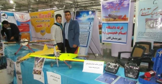 شرکت دانشجویان انجمن علمی هوا-فضا دانشکده فنی و حرفه ای امام خمینی ره قاین در نمایشگاه بین المللی