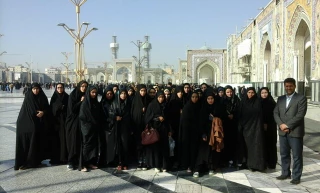اردوی زیارتی -سیاحتی دانشجویان دانشکده فنی دختران قاین  به مشهد مقدس