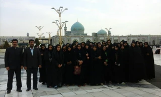 اردوی زیارتی -سیاحتی دانشجویان دانشکده فنی دختران قاین  به مشهد مقدس
