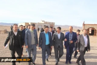 بازدید جناب آقای طاهری  مشاور رئیس امور آموزش و پرورش عمومی و فنی و حرفه ای سازمان برنامه و بودجه کشور و نماینده تام الاختیار معاون امور علمی ، فرهنگی و اجتماعی سازمان برنامه و بودجه کشور از ساختمان جدید آموزشکده