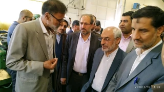 مقدم پر خیر و برکت جناب آقای دکتر زاهدی ریاست محترم کمیسیون آموزش و تحقیقات مجلس و هیت همراه و جناب آقای دکتر فلاحتی نماینده محترم مردم قاینات و زیرکوه را به دانشکده فنی و حرفه ای امام خمینی(ره) گرامی می داریم.