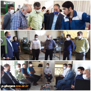 بازدید کارشناسان صنایع دفاعی شهید کاوه از کارگاه ساخت و تولید و برگزاری جلسه هم اندیشی