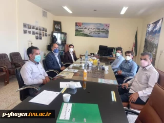 بازدید رئیس دانشکده جناب آقای دکتر ناصری از دانشکده فنی و حرفه ای شهرستان قائن خراسان جنوبی