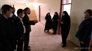بازدید مدیر کل محترم امور دانشجویی از خوابگاههای  آموزشکده فنی و حرفه ای امام خمینی ره قاین 3