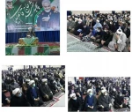 حضور تعدادی از همکاران  دانشکده فنی قاین در برنامه سالگرد شهادت سردار سلیمانی و تشییع شهید گمنام در سالن همایش سپاه قاینات 2