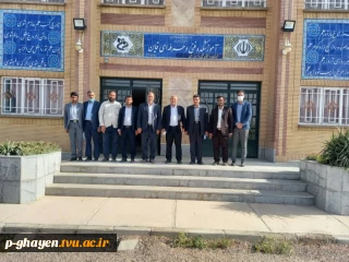 حضور  آقای دکتر حسینی نژاد از همکاران حوزه ستادی نظارت وارزیابی عملکرد دانشگاه فنی و حرفه ای کشور