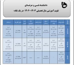 تقویم آموزشی 1402-1403 2