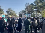 شرکت ریاست و کارکنان و اساتید و دانشجویان آموزشکده فنی در راهپیمایی 13 آبان 4
