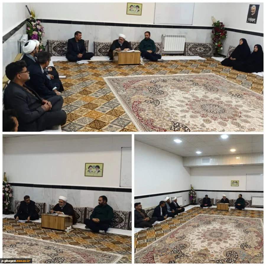 دیدار کارکنان آموزشکده ملی مهارت قاین با امام جمعه محترم شهرستان قاین

 2