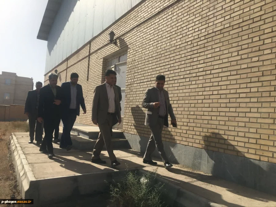 دیدار صمیمی ریاست دانشگاه ملی مهارت واحد استانی خراسان جنوبی«جناب دکتر علیرضا جهانگیر» به اتفاق همکاران استانی و «جناب دکتر غلامپور»فرماندار شهرستان قاینات 2