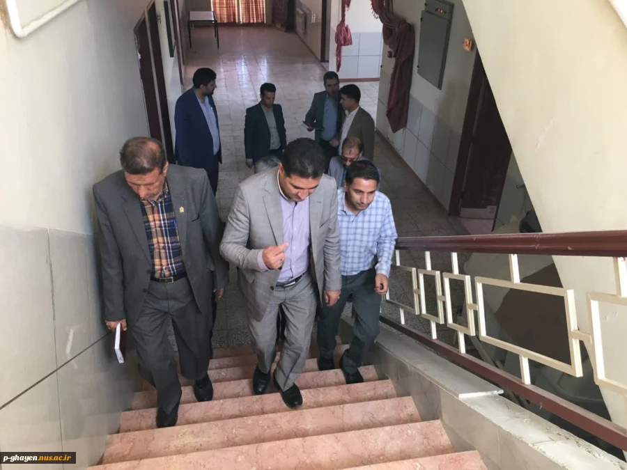 دیدار صمیمی ریاست دانشگاه ملی مهارت واحد استانی خراسان جنوبی«جناب دکتر علیرضا جهانگیر» به اتفاق همکاران استانی و «جناب دکتر غلامپور»فرماندار شهرستان قاینات 3