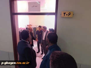 بازدید مدیرکل امور دانشجویی دانشگاه ملی مهارت از آموزشکده قاین 5