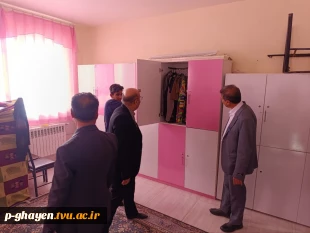 بازدید مدیرکل امور دانشجویی دانشگاه ملی مهارت از آموزشکده قاین 6