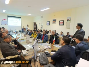 مراسم تودیع رییس پیشین و معارفه سرپرست جدید آموزشکده  قاین 4