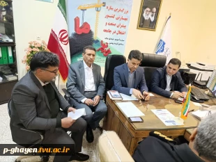 مراسم تودیع رییس پیشین و معارفه سرپرست جدید آموزشکده  قاین 5