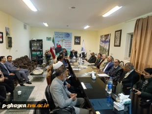 مراسم تودیع رییس پیشین و معارفه سرپرست جدید آموزشکده  قاین 7