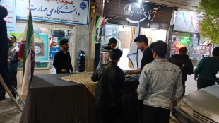 گزارش فعالیت موکب آموزشکده  قاین 5
